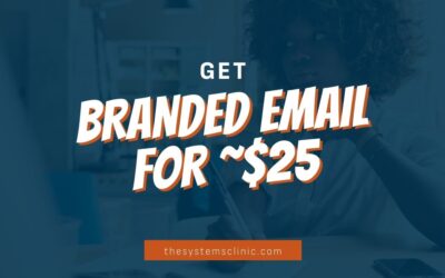 Get Branded Email Online for ~$25/year