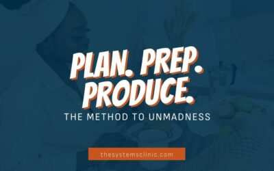 Plan. Prep. Produce.