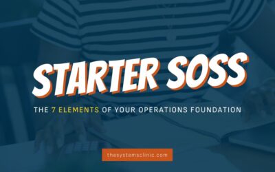 Build your Operations Foundation with these 7 Elements