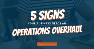 Tscblog Featured 5signs Opsoverhaul